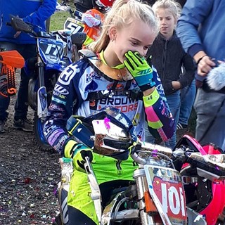 Lotte van Drunen Nederlands kampioen Motocross 2018