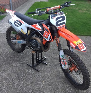 Michel Hoenson UMX Motocross Kampioen 2018 KTM 450 SXF